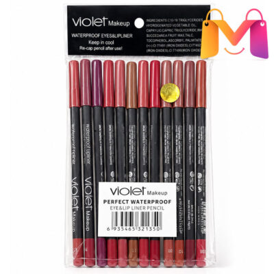پک خط لب ویولت 12 عددی (violet)