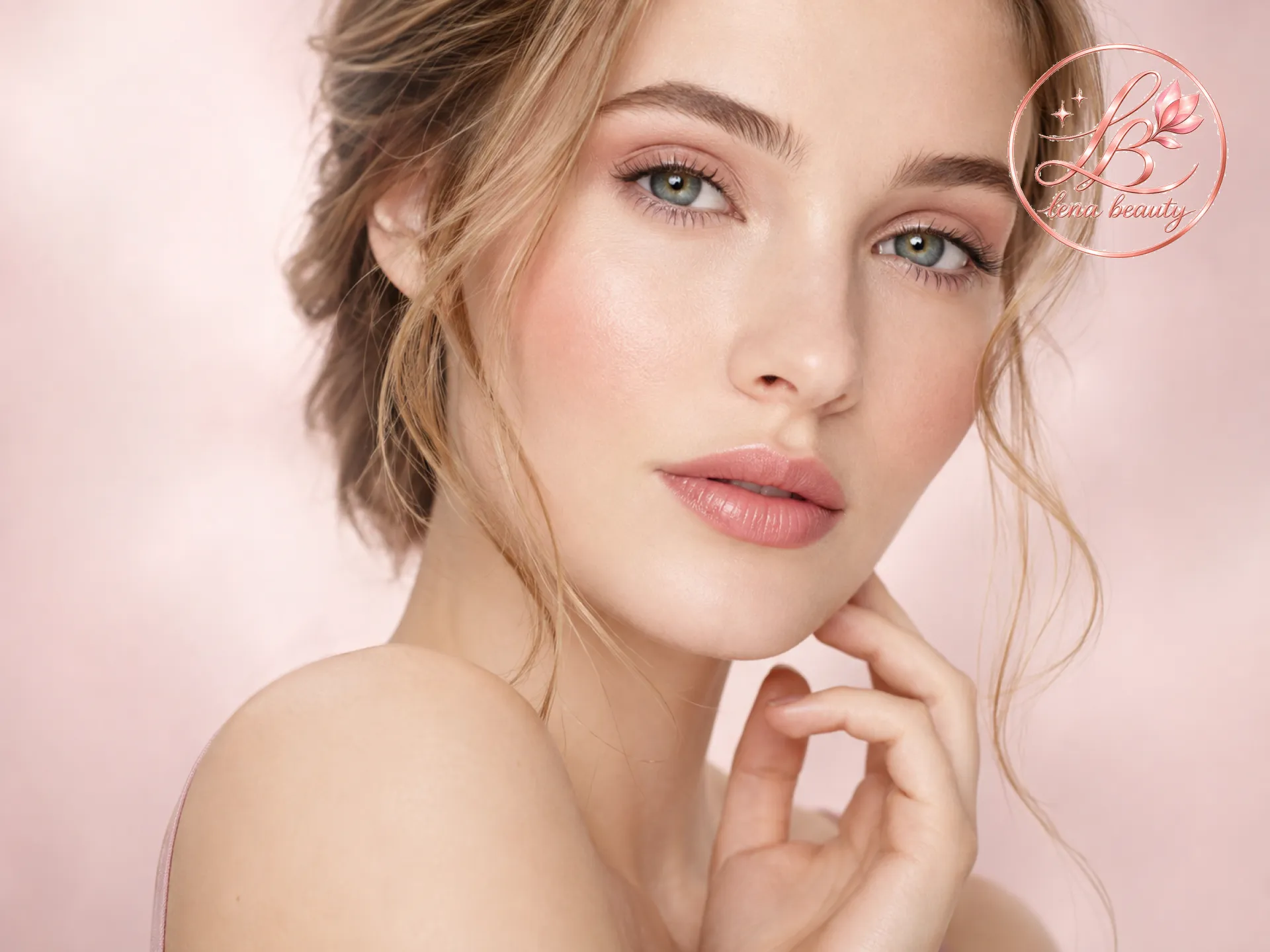 سواچ رژ لب نود صورتی قرمز و موو روی پوست روشن