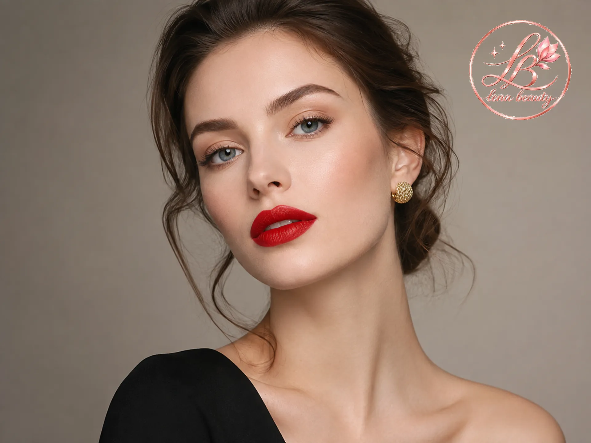 سواچ رژ لب نود صورتی قرمز و موو روی پوست روشن